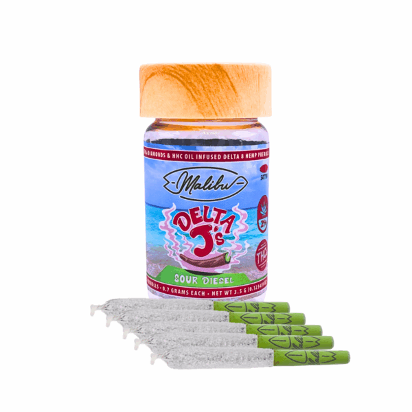 Delta J 5pk Preroll | Sour Diesel